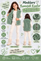 Girl's Zippered Plush Soft and Warm Daily Vest Ak4122 - 2