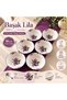 Başak Lilac Model 6 Pieces Soup Bowl - 3