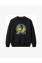 Sunset Mahi Mahi Fishing Embroidered Crew Neck Sweatshirt Unisex - 2