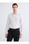 Slim Fit Long Sleeve Striped Dobby Men's Shirt from Uzg Store for Style Enthusiasts - 3