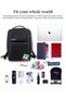 Cubuzzle Qiyi Cube Forever Backpack Speed Cube Protective Storage Bag With Laptop Compartment Black - 3