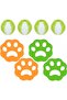 Pet Hair Remover Paw Shape Laundry Balls, Washable Reusable
