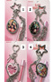 Metal Mirror Keychain Gloss Holder, One Piece, Gojo'S, Girl Power, Gumball Acrylic, 1 Piece Included.