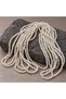 Pearl String White 3*2,5mm – Natural Texture Royal Series (63314)