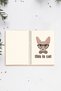 Cat Retro Animal Pattern A5 Spiral Colorful Notebook 45 Sheets 90 Pages 300 Gr Cover Pytkdftr007 - 6