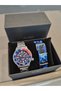 Automatic-New Model Navy Blue Dial Seiko Movement, with Spare Strap 10 Atm Water Resistant Men's Wristwatch