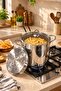 Frita Stainless Steel Frying Pan with Basket and Glass Lid - 4