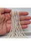 Pearl String White 2.5*1.5 mm – Natural Texture Royal Series (63312) - 3