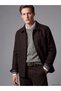 I Standart Fit Shirt Roba Collar Men's Cashmere Jacket from Freezen Store - 3