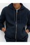 Fermuarlı Kapüşonlu Sweatshirt - 3