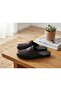 Burgundy Detailed Plaid New Model Men's Guest House Dowry and Groom Slippers