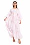 Baby Pink Tiered Boho Maxi - 3