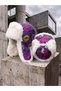 Women&Teen Girls Winter Pilot Beret Hat with Fleece Fur Inside, Floral Pattern, Earflap Hat with Ear Muffs - 2