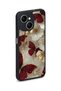Spark 40C Compatible Burgundy Patterned Camera Protected Shockproof Case - 4