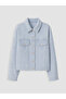 Striped Girl's Jean Jacket for Style Seekers from Uzg Store - 3