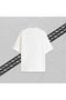 Broken Smile Unisex Printed Oversize T-Shirt 100% Cotton Women's Men's Crew Neck White - 2