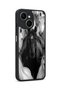 Spark 40C Compatible Black and White Patterned Camera Protected Shockproof Case - 2