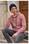 Unisex Kapüşonlu Basic Sweatshirt - 4