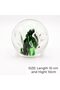 Latas Vintage Style Glass Paper Weight With Beautiful Green And Clear Bubbles Design for Office Desk/Study Table 01 - 3