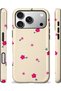 متوافق مع iPhone 18 PRO - زهور وردية صغيرة، غطاء مزدوج الطبقات، غطاء حماية ذو سطح لامع - 2