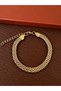 Stainless steel bracelet with special design, 18+5cm, 6mm, tarnish-resistant