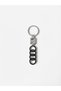 Metal Black Keychain Compatible with Audi Accessories A3 A4 A5 A6 Q1 Q3 Q5 Quatro with Audi Logo - 2
