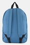 Men Embroidered Logo Backpack, Teal Blue - 2