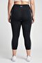 Women Fitted Training 3/4 Leggings, Black - 3