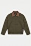 Trucker Model Velvet Collared Jacket - 3