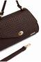 409 Knitted Detailed Swivel Locking Bitter Brown Women's Hand and Shoulder Bag[Tbgcanta35] - 4
