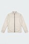 Basic Slim Fit Seasonal Stand Collar Suede Jacket - 3