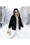 Hooded Zippered High-Gramage Double-Sided Welsoft Plush Jacket Cardigan Fleece - 3