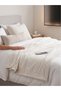 Supersoft Wellsoft Tv Blanket Gingham 100X170Cm - Cream - 2