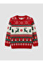 Christmas Themed Boys' Knit Sweater - 3
