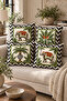 Jungle - Colorful Double-Sided Digitally Printed Set of 4 Duvet Covers - 43X43 cm