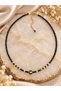 Spinel Stone Heart Detailed Gold Necklace - 3