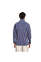 Multi Essentials Fleece Men's Blue Stand Collar Sweatshirt - 2