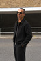 New Season Men's Relax Fit Premium Double Zipper Cashmere Jacket Coat - 3
