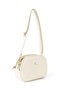 Women's Adjustable Cross Strap Shoulder Bag 3 Compartments Faux Leather Daily Bag - 2