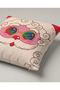 Retro Santa Claus Patterned Cushion Cover with Glasses 347 – Santa Shades Design 45X45 cm - 3