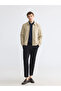 Lcwaikiki Classic Standard Fit Shirt Collar Men's Coat