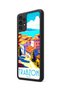 Samsung Galaxy A13 / A23 Compatible Black Sea Pattern Shockproof Case with Camera Protection - 6