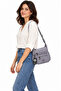 Women's Lavender Multi-Pocket Zippered Daily Shoulder and Crossbody Bag 3100 - 2