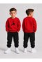 Boys' Crew Neck Sweatshirt Tracksuit Set 2-Piece Printed Top and Bottom Set