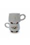 Relief Pattern 15 Different Models 2-Piece Mug, Hand-Crafted, 2D 360 Degree Patterned - 6