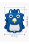 Cute Figured Nursery Backpack for Boys and Girls - Lightweight and Orthopedic and Comfortable Legra Fabric - 4