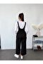 Women's Gabardine Gardener Overalls with Pockets and Straps - 4