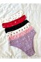 Aria Cotton Slip Panties 6-Piece Patterned - 5