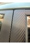 Carbon Foil 50X25 cm 2 Pieces / Carbon Car Door Post Covering / Carbon Car Door Post Covering - 2