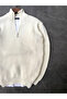 Men's Knitwear Knitted Sweater Wide Cut Soft Textured - 5